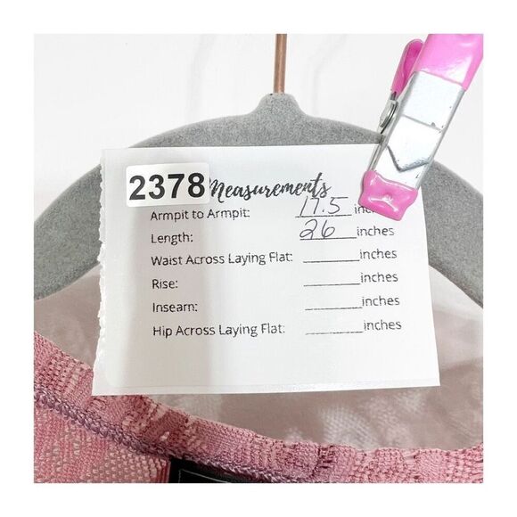 Bcbgmaxazria Top Womens Medium Agda Pink Long Sleeve Lace Blouse shirt  NWT fall - Picture 2 of 7